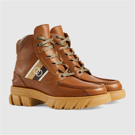 gucci steel toe boots